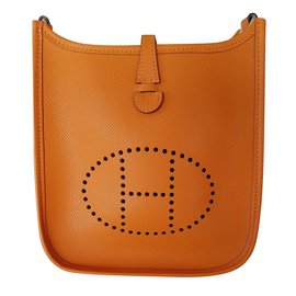 Hermès-Handbags-Orange