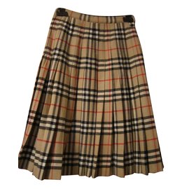 Burberry-Skirts-Beige