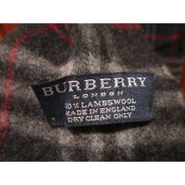 Burberry-Hombres bufandas-Gris
