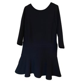 Comptoir Des Cotonniers Kleider Marineblau