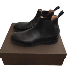 Church's-Church's new men's black boots-Black