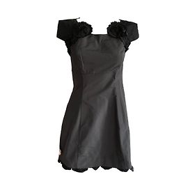 Miu Miu Vestidos Gris antracita