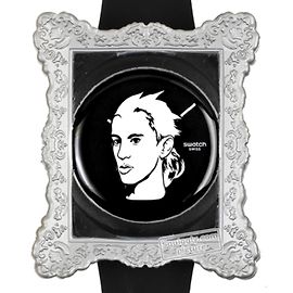 Swatch by jeremy scott new wristwatch Black