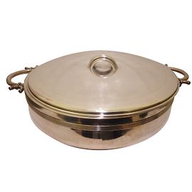 Christian Dior Silver Metal Pans Grey Grey