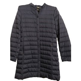 Weekend Max Mara Blue Quilted Jacket Blue