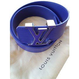 Louis Vuitton-LV Epi Belts-Purple
