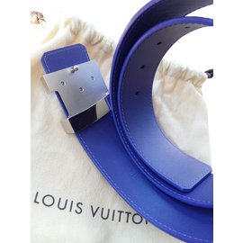 Louis Vuitton-LV Epi Belts-Púrpura