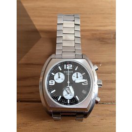 Tissot-Tissot men's crongraph-Silvery