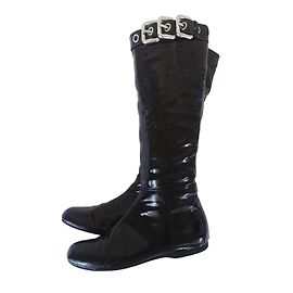 Miu Miu Botas Negro