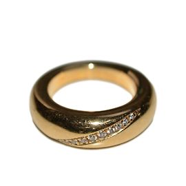 Anel Chaumet, ANEL em ouro amarelo e diamantes em perfeito estado Amarelo