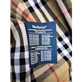 Burberry-Männer Mäntel Oberbekleidung-Beige