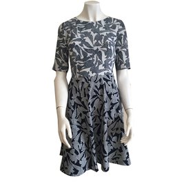 Robe Hobbs en polyester noir et blanc Noir Blanc