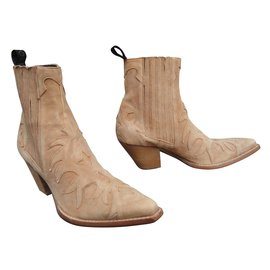 Sartore-Ankle Boots-Beige