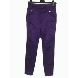 D&G-Purple skinny pants-Purple