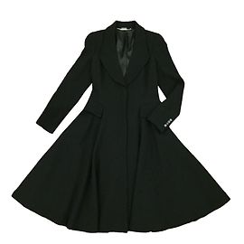 Alexander Mcqueen Coats, Outerwear Black