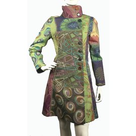 Desigual Multicoloured coat Multiple colors