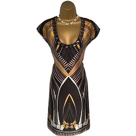 Ted Baker Vestidos Preto Dourado