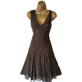 Ted Baker Dresses Brown Green