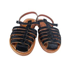 K Jacques Sandals Black