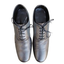 Heschung-Lace ups-Cinza antracite