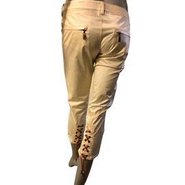 Just Cavalli-calça, leggings-Fora de branco