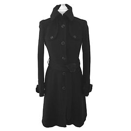 Burberry Coats, Outerwear Black