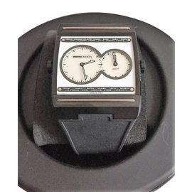 Momo Design-orologio da polso doppio tempo-Nero