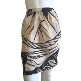By Malene Birger gonne Nero Crudo