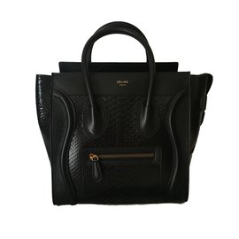 Céline-Micro luggage-Noir