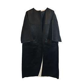 Marni Reversible coat Black White