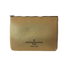 Golden Goose iPad case golden polyester Golden