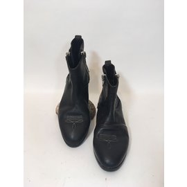 Golden Goose-Ankle boots-Black