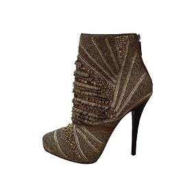 Barbara Bui Botas de tornozelo Dourado