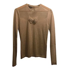 Burberry Kaschmir Top Beige Beige