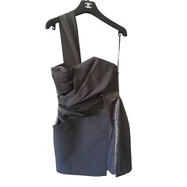 Anthony Vaccarello Mini vestito Nero