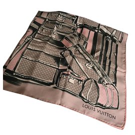 Louis Vuitton-Scarves-Pink