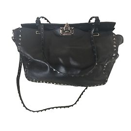 Valentino Garavani Bolsas Rockstud Preto