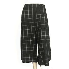 Marella karierte Culottes Schwarz Weiß