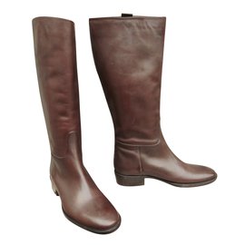 Max Mara Botas Castaño