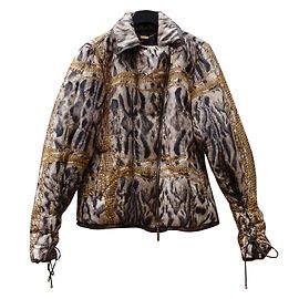 Roberto Cavalli Chaquetas Estampado de leopardo