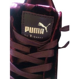 Autre Marque-Fenty Puma Sneakers-Dark red