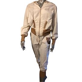 Autre Marque Jogging chic Fuego woman Eggshell