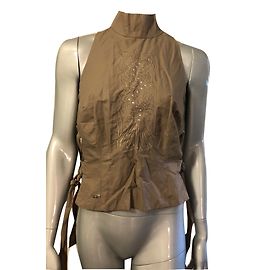 Autre Marque Top sem mangas Airfield Taupe Taupe