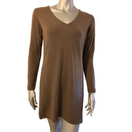Autre Marque Robe pull Maurice abot Marron