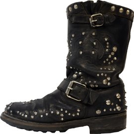 Ash Botines Negro
