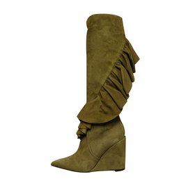 JW Anderson-Boots-Khaki