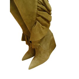 JW Anderson-Boots-Khaki