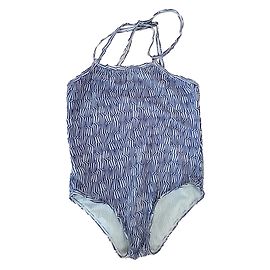 Autre Marque Kids Case Badeanzug Mädchen Blau Weiß Mehrfarben