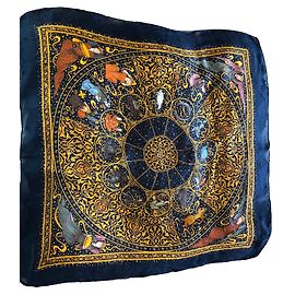 Louis Vuitton Lenços Azul marinho