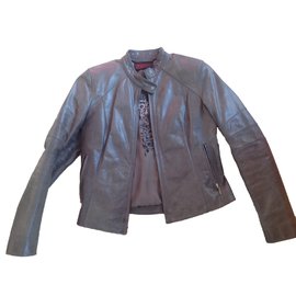 Oakwood-Biker jackets-Grey
